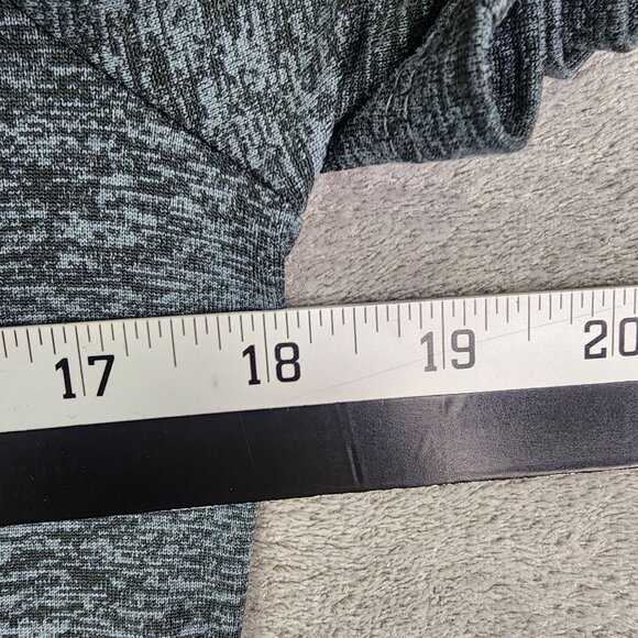 Women's Nike Dri-Fit Shirt Heathered Gray Short Sleeve Round Neck active Size S - Picture 9 of 11